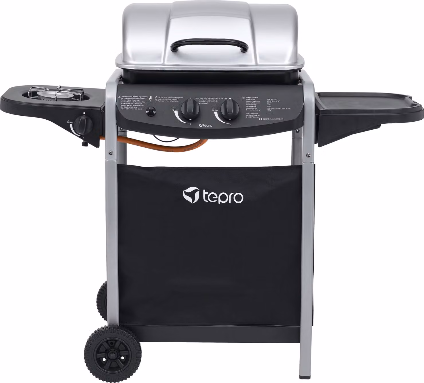 Barbecue a gas Tepro "Fremont" - Superficie del barbecue 45 x 34 cm