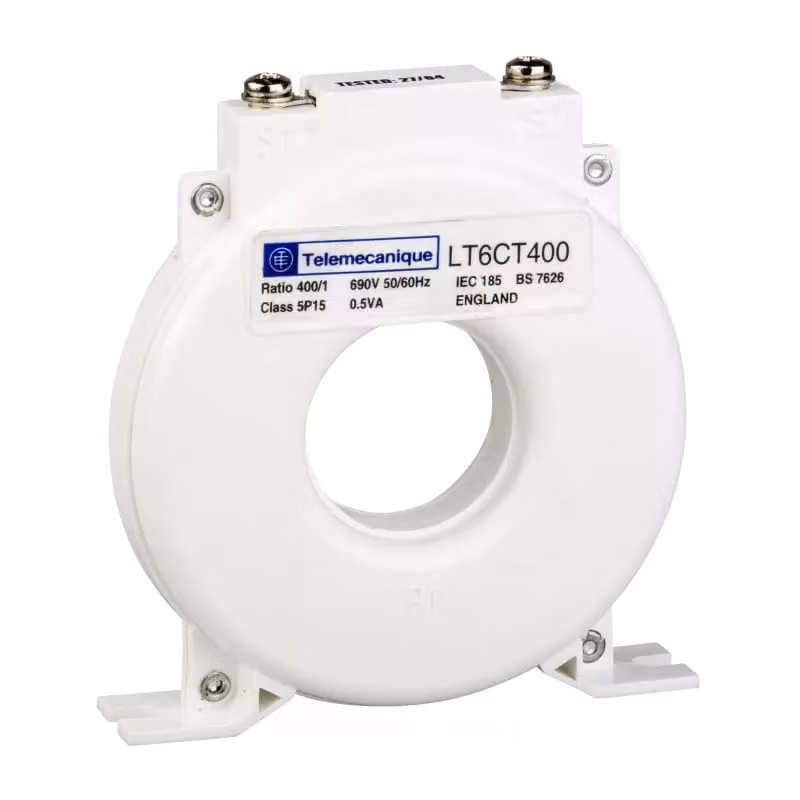 Trasformatore di corrente Schneider Electric TeSys T LT6CT, 400/1 A, precisione: classe 5p LT6CT4001