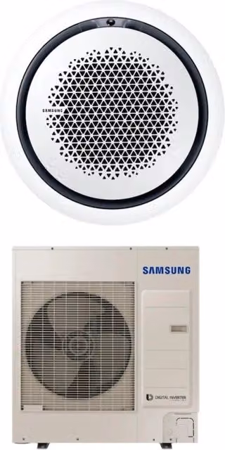 Climatizzatore Condizionatore Samsung Inverter a Cassetta 360° 42000 Btu AC120RN4PKG/EU Trifase con Wi-Fi Opzionale