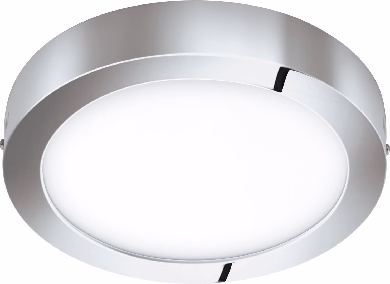 EGLO connect LED Fueva-C, plafoniera smart home, metallo e plastica in fusione, Ø 30 cm, dimmerabile, tonalità di bianco e colori RGB regolabili, IP44