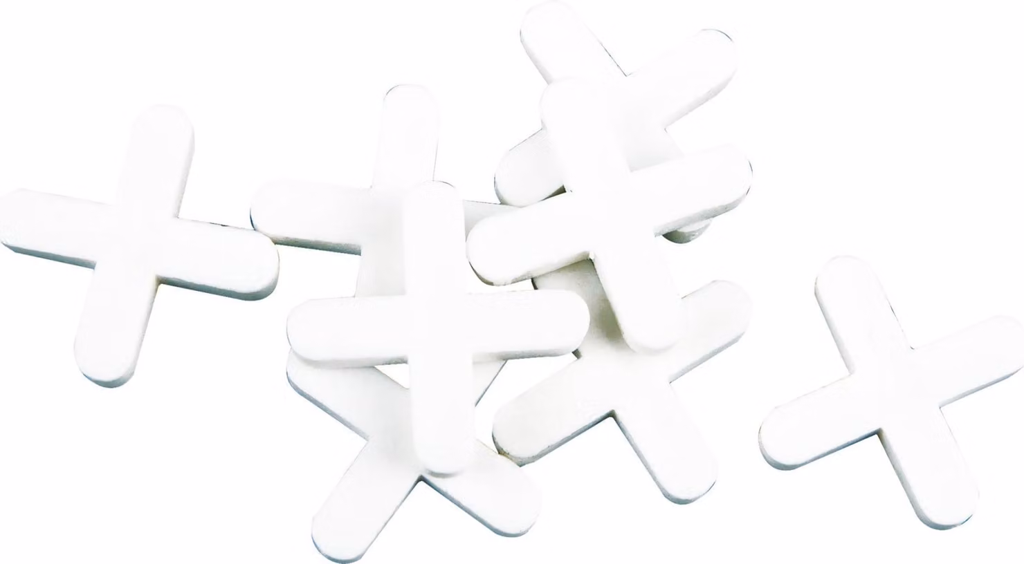 Croci per piastrelle da 5,0 mm – 100 pezzi per fughe larghe