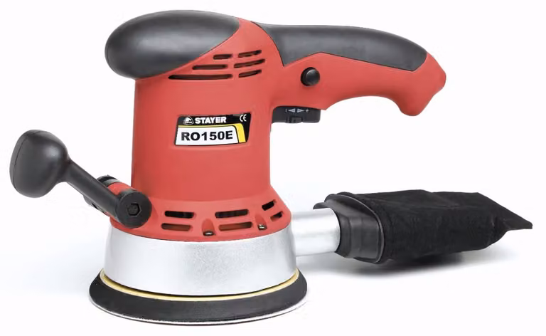 Levigatrice orbitale da 150 mm - Potenza 450 W - Elettrica, con cavo - Per levigatura fine