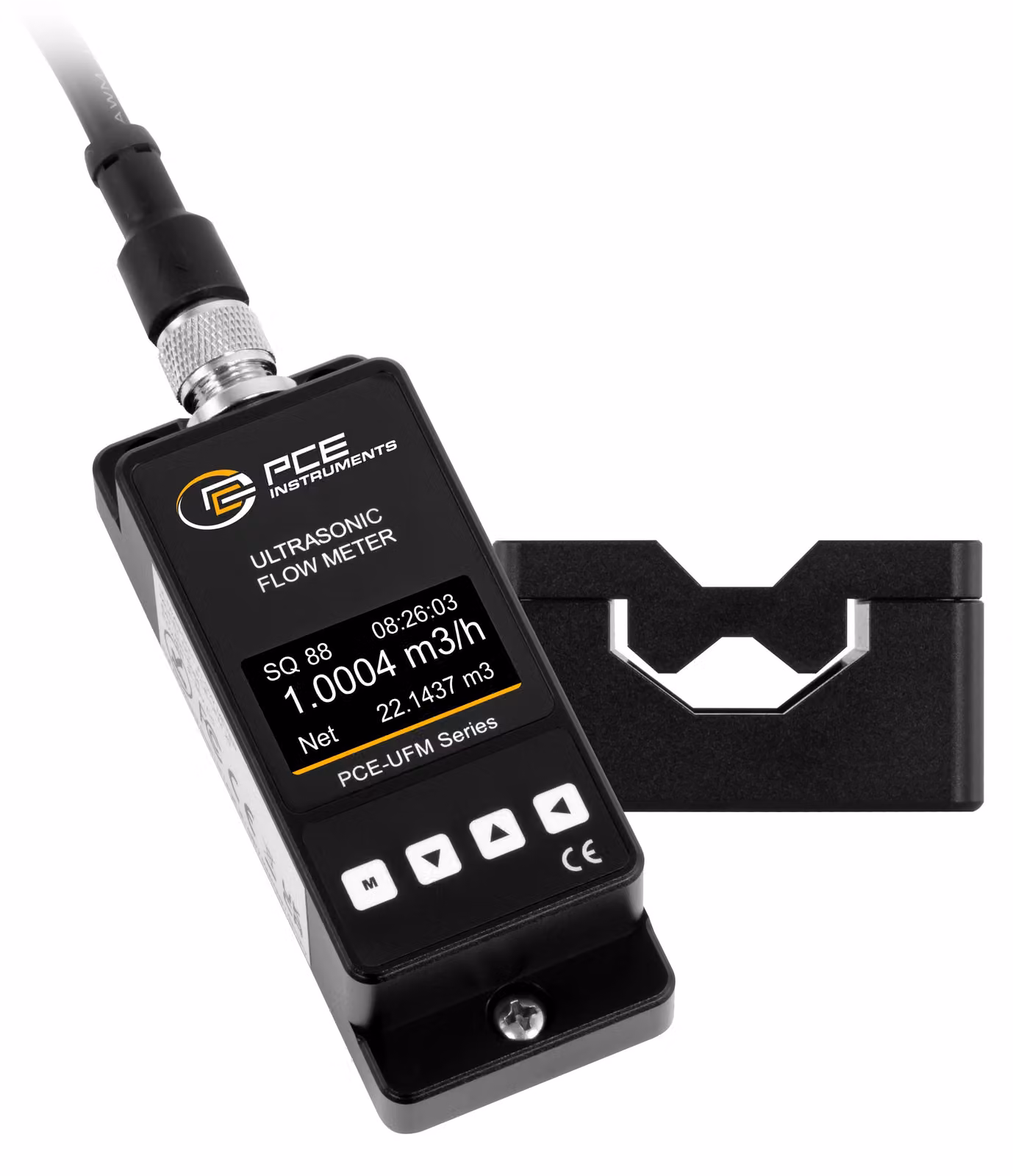 PCE Instruments: Misuratore di portata da installazione fissa, modello PCE-UFM 4