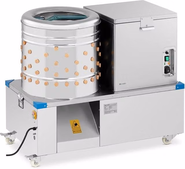 Spiumatrice con tamburo scottante WMF in acciaio inossidabile colore argento, diametro 50 cm