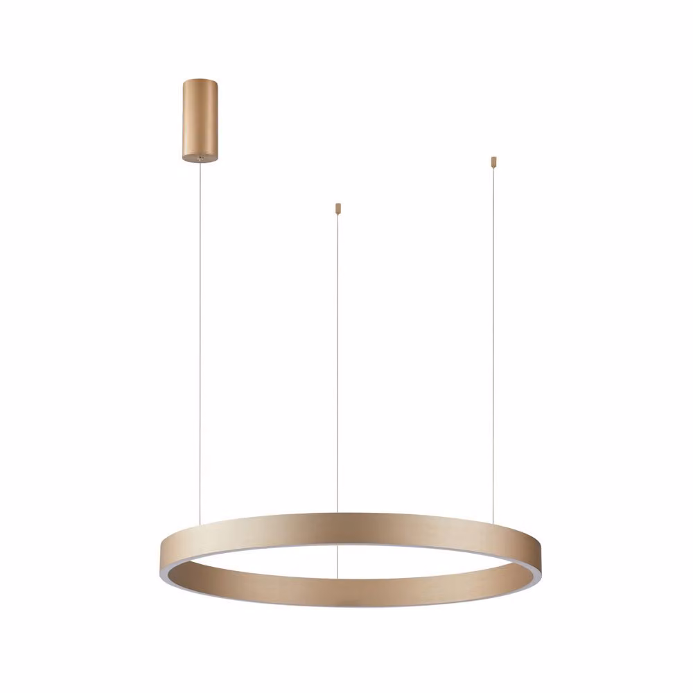 Lampada a sospensione LED 60W BRASCO UP DOWN PND-56215D-060RPP-GD-3KS4K-TRDIMM Italux