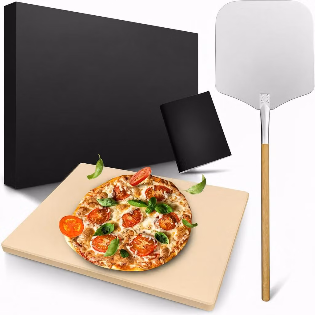 JL Cuisine - Pietra per pizza - Resistente al calore - Cordierite