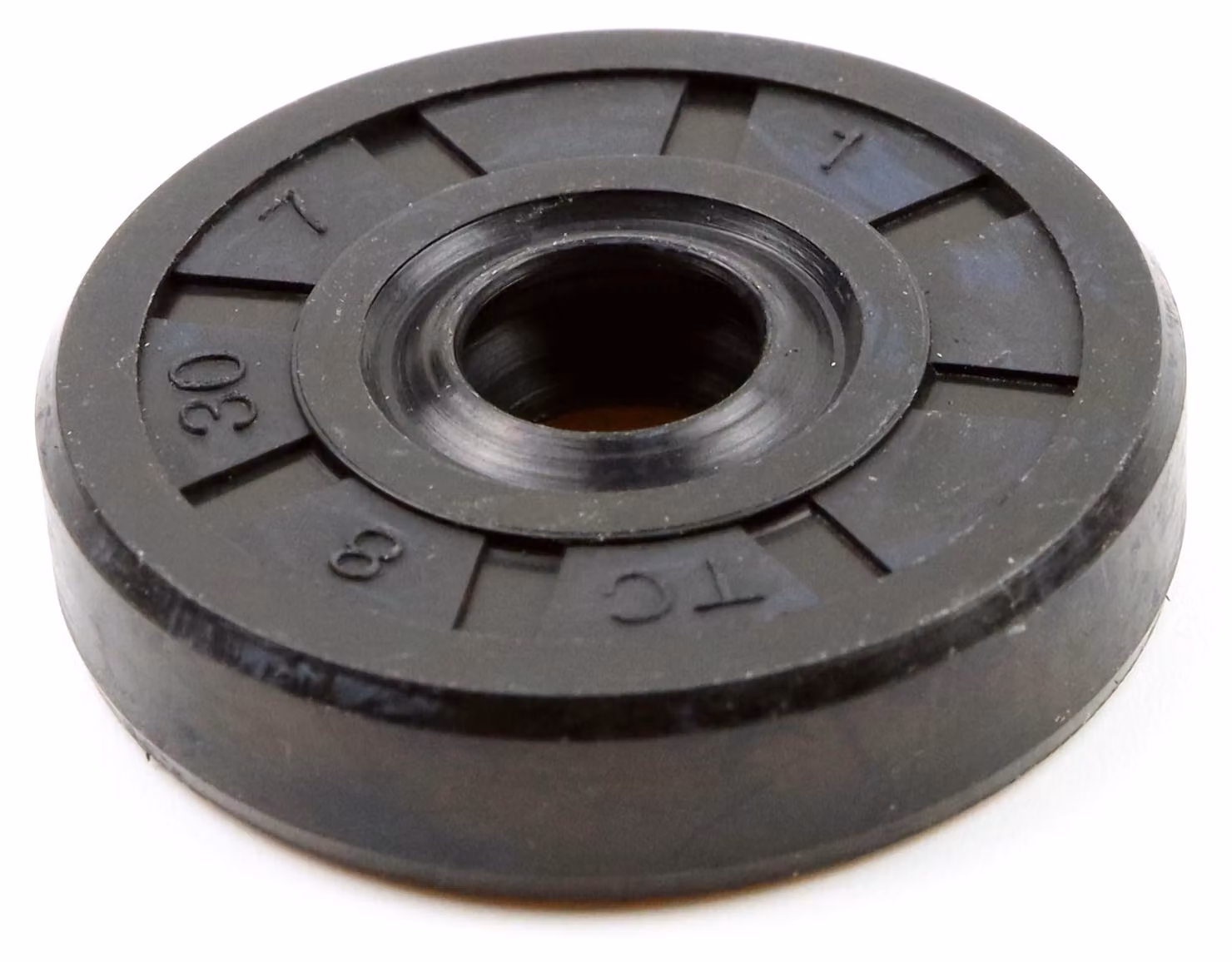 Guarnizione radiale per albero, 8x30x7 mm, in NBR70, conforme alla norma DIN 3760