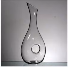 Decanter Amica DC18347 in vetro trasparente da 1 l