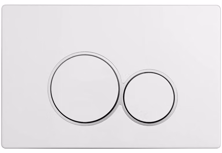 CERANO - Pulsante di comando per moduli WC Lite/Duo - ABS - bianco