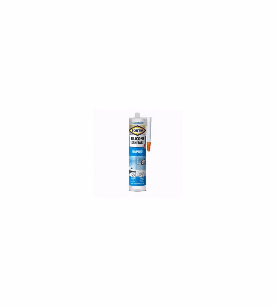 Bostik Silicone trasparente Sanitari 280 ml