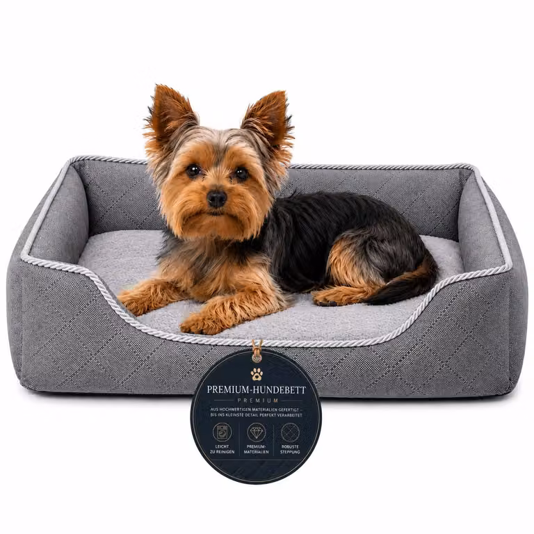 Divano per cane cuccia lavabile rivestimento sfoderabile tessuto da arredamento S 55x45 cm