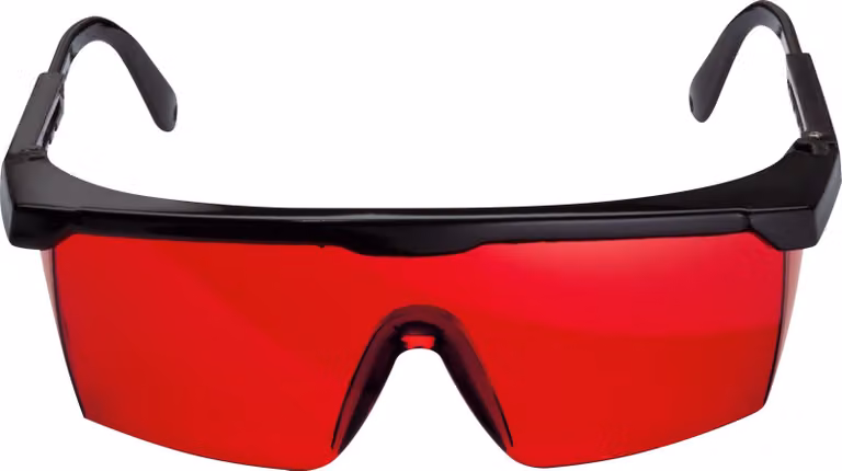 Occhiali di visione laser, rossi