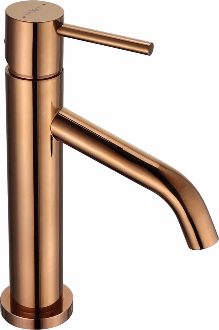 Mexen Rumba batteria lavabo, oro rosa - 73500-60
