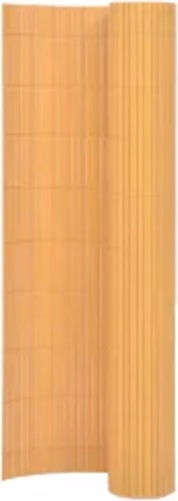 Maison Exclusive - Recinzione da Giardino a Doppio Lato 110x500 cm Gialla