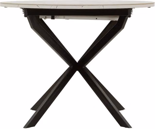 Tavolo Da Pranzo Allungabile Martin cm ø 100x78 (aperto cm 140x100x78)