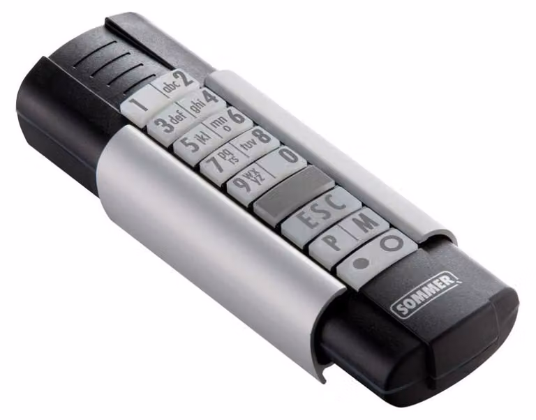 Telecomando Telecody+ a 868,95 MHz, con 12 comandi per motorizzazioni di cancelli
