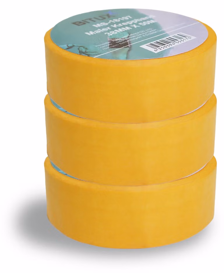 Bituxx 3x 50m nastro adesivo per pittori largo 38 mm, MS-18407