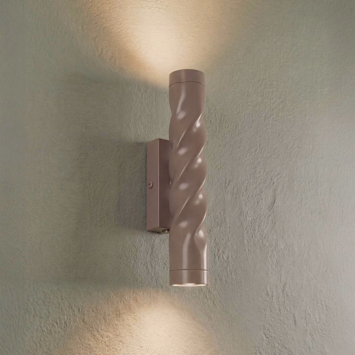 OSRAM Applique da parete Decor Twirl, Crema / Ambra, Soggiorno / Sala da pranzo, Metallo, Moderno, Applique