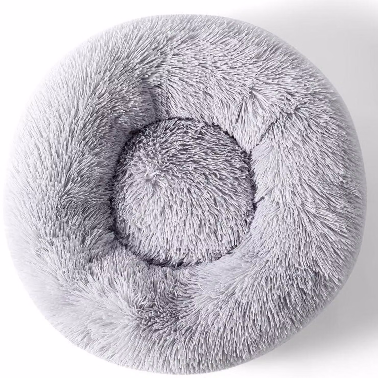 Cuccia a forma di ciambella per cani, morbida, adatta a animali domestici fino a 5 kg