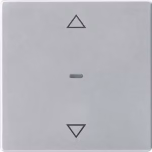 Berker 80961221, Pannello con pulsanti, Alluminio, Termoplastica, Berker Q.x, 1 pezzo