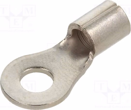 1 x Morsetto a anello: M4, per cavi da 3 a 6 mm², connessione a crimpare, isolato (no)