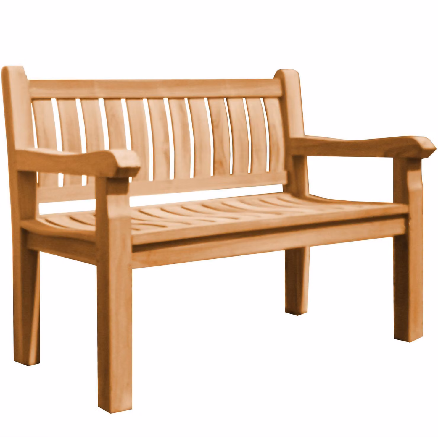 Gartenbank Teakholz Extra Stark Arezzo 180cm Massivholz Wetterfest