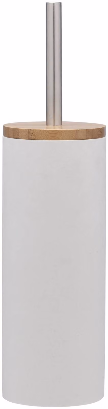 Set di spazzola per WC Sealskin Grace, in resina bianca, codice prodotto 361910510