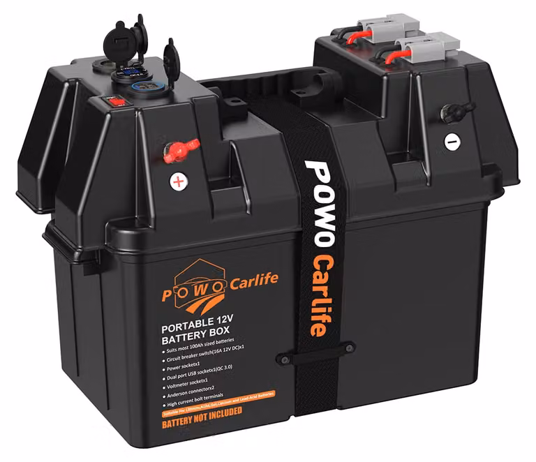 Centralina di alimentazione Batterijbox - 12 Volt, 30 Ampere - Compatibile con batterie al litio e AGM