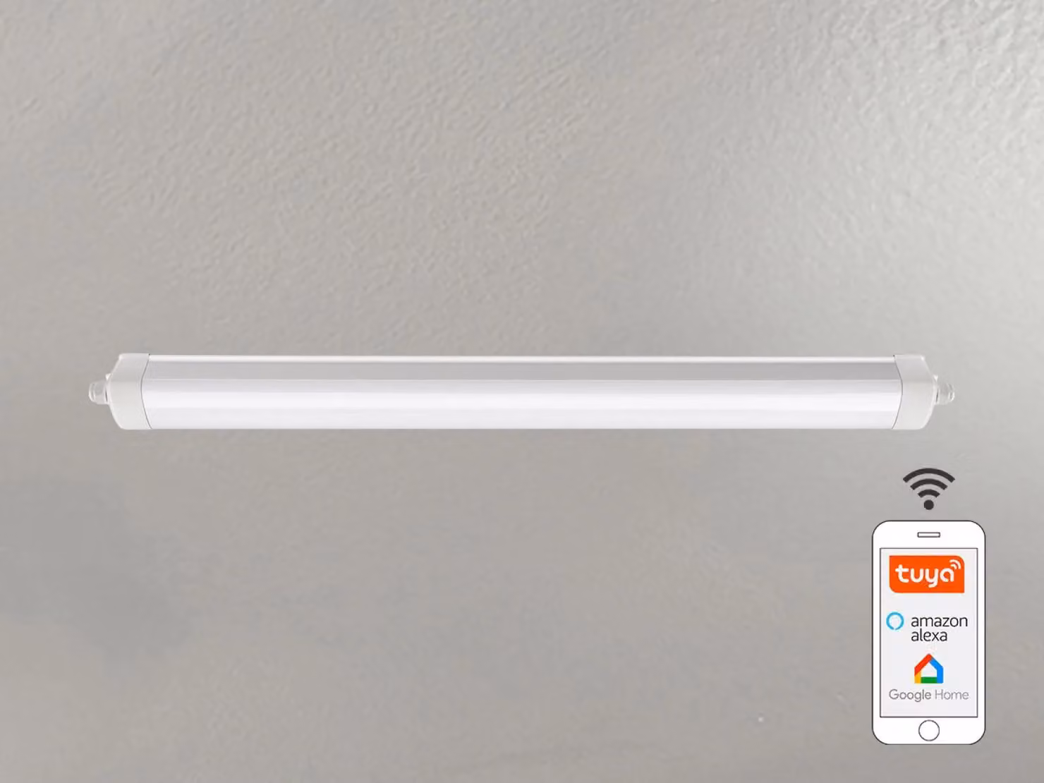 NEDES - Lampada LED da incasso con Wi-Fi/Bluetooth, 40W, grado di protezione IP65, temperatura di colore regolabile da 3000K a 6500K - LNL334/3W