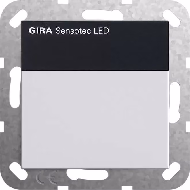 Gira Sensotec LED senza telecomando Sistema 55 Nero m 2378005