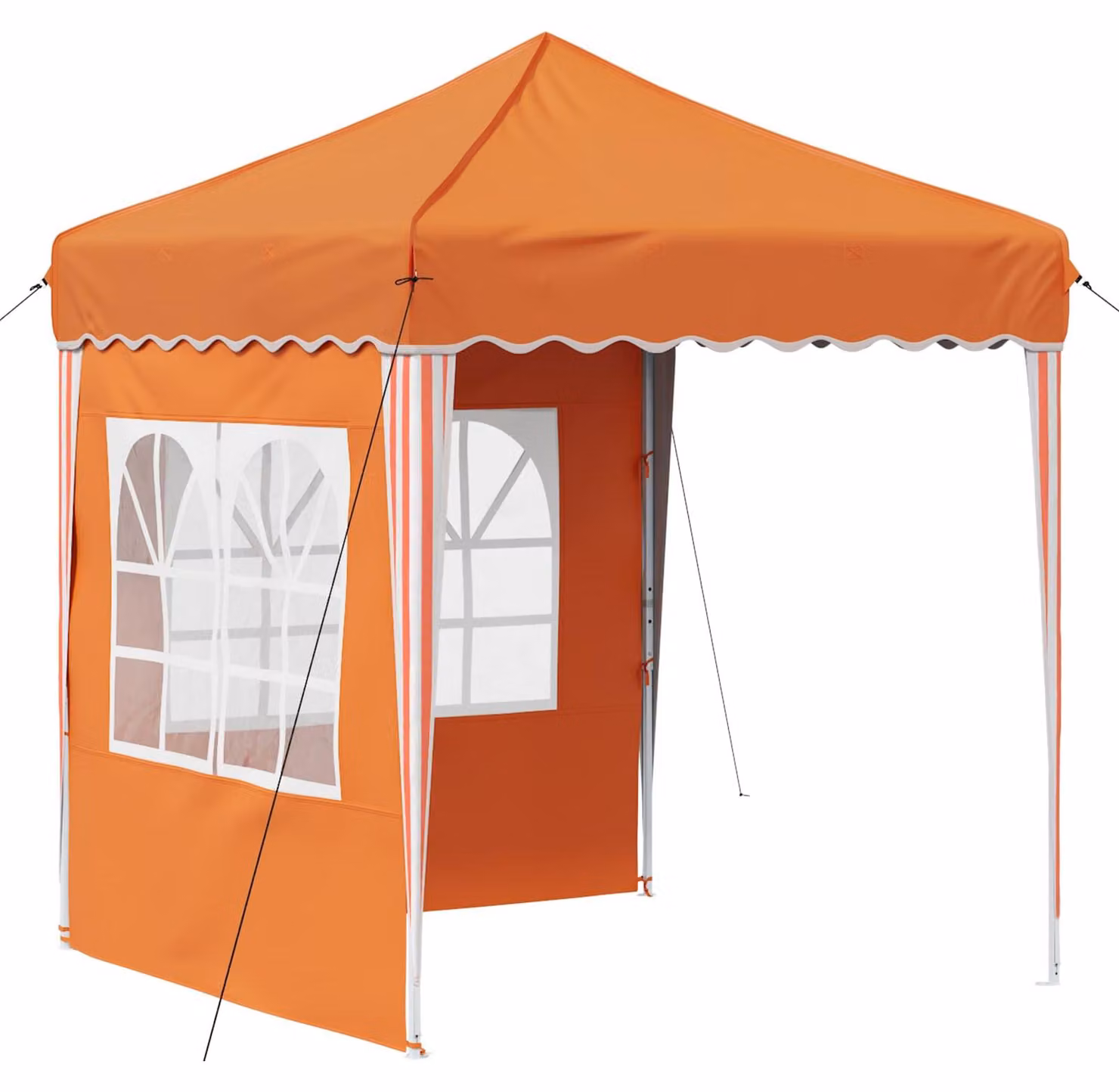 Tenda per feste a pop-up 195 x 195 x 245 cm Arancione