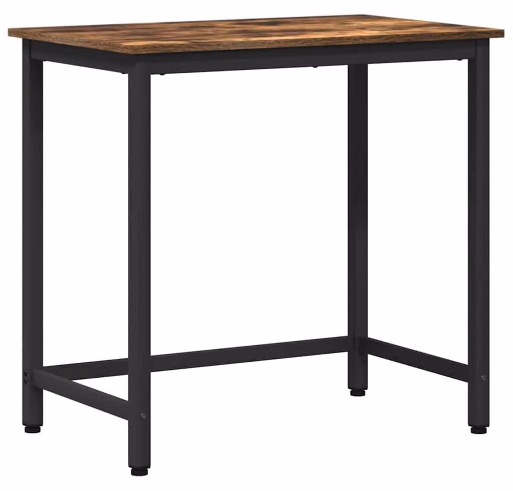 Solidchoice - Scrivania regolabile in altezza, in legno e acciaio, dimensioni 100 x 50 x 76,5 cm