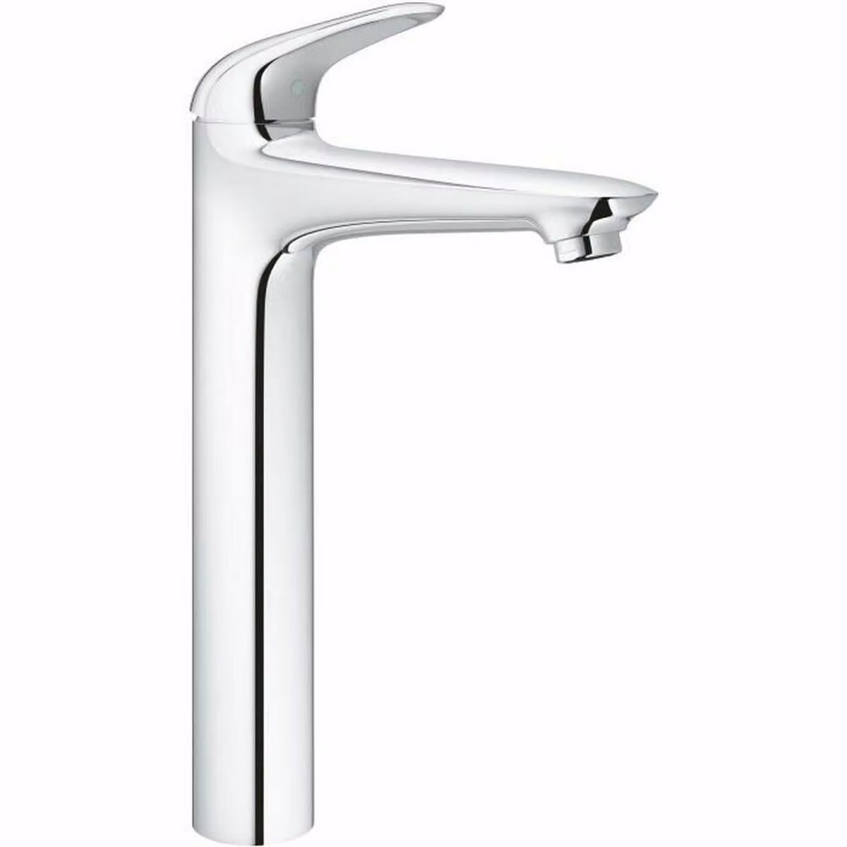 Grohe QuickFix Wave miscelatore girevole alto per lavabo con scarico push-open cromo