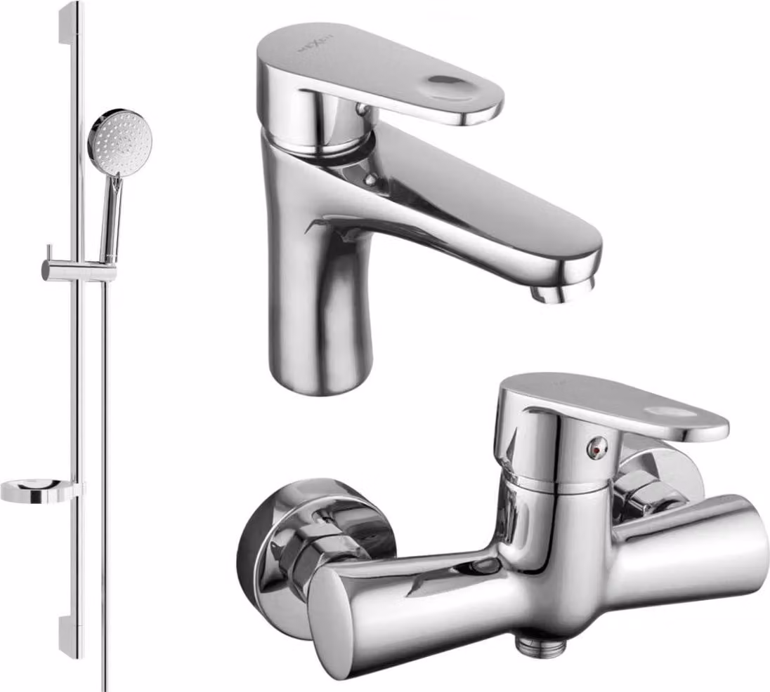 Mexen Kama DS75 set doccia, cromo - 72504DS75-00