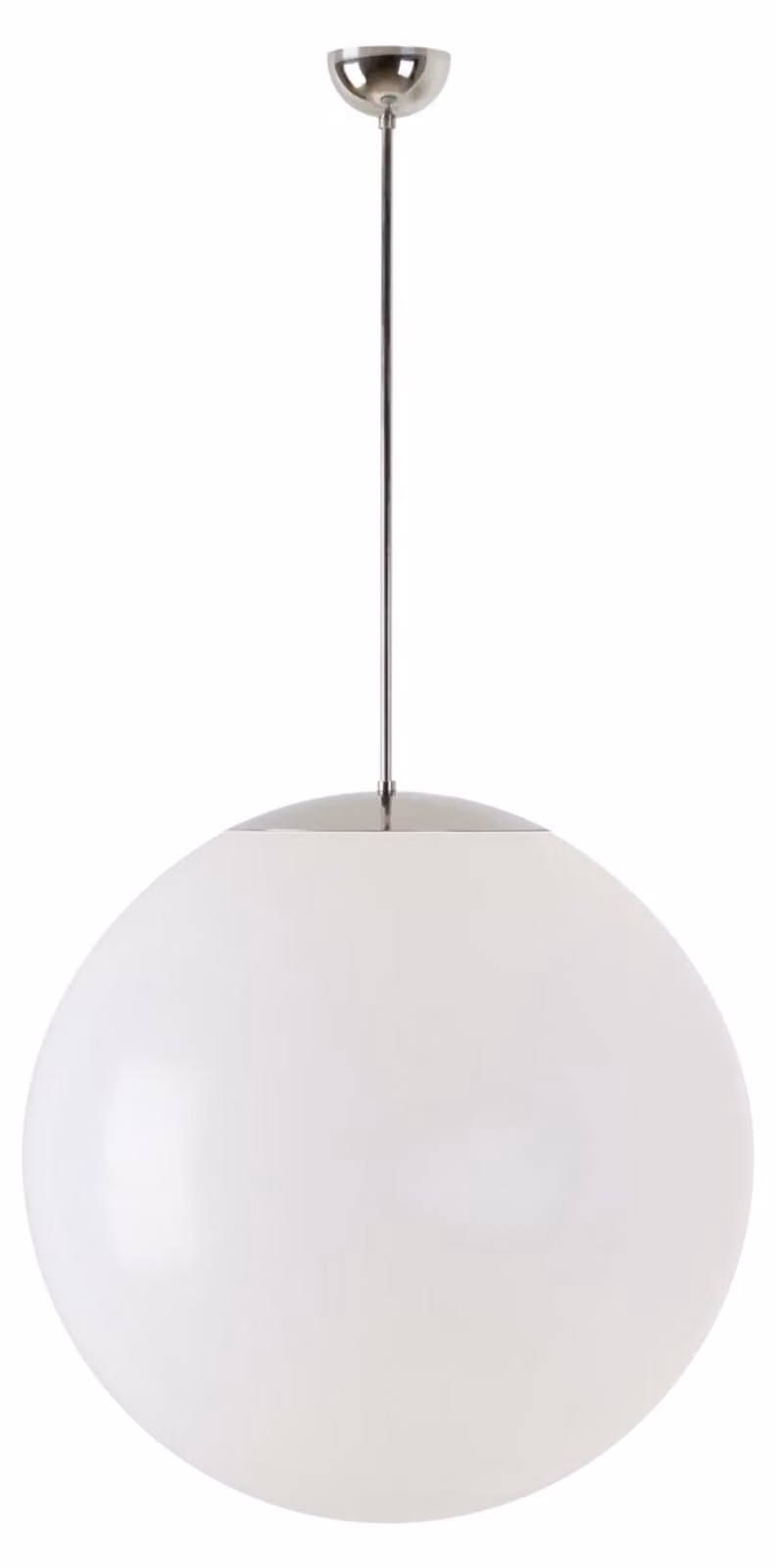 OSMONT ISI60532 ISIS P5 PM Lampada a sospensione in plastica, acciaio inossidabile/bianco, grado di protezione IP40, 4000 K, LED da 48 W