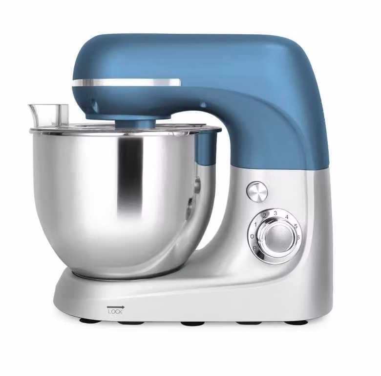 Impastatrice Planetaria Tognanacar da 5,3 Litri con Potenza 1400 Watt, Disponibile nei Colori Beige e Blu – 2