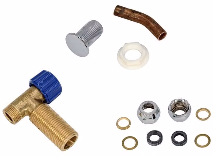 Set di montaggio Duravit per cassette con attacco centrale cromo