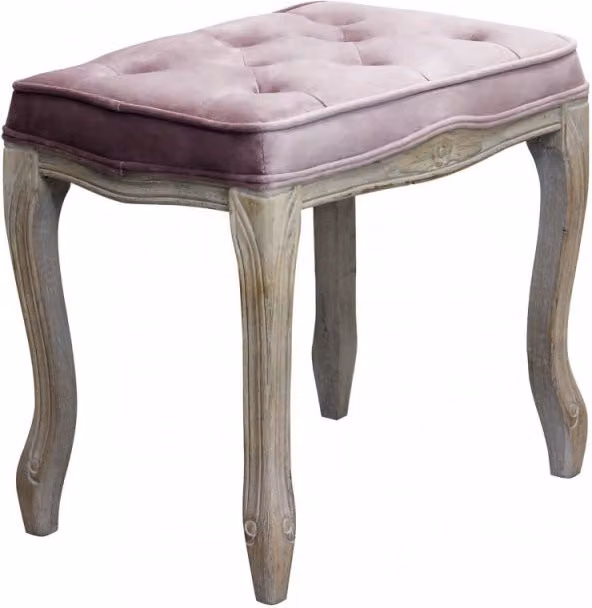 Set di 2 SGABELLI MARLY IN VELLUTO ROSA