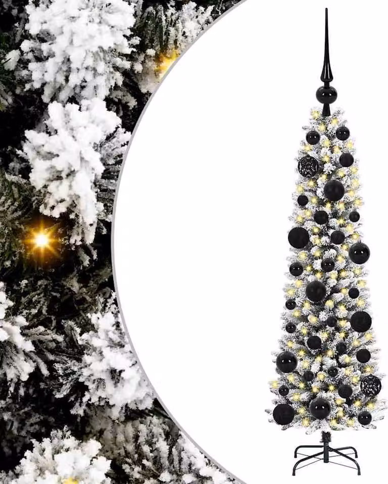 Albero di Natale artificiale con 150 LED Bianco 120 cm