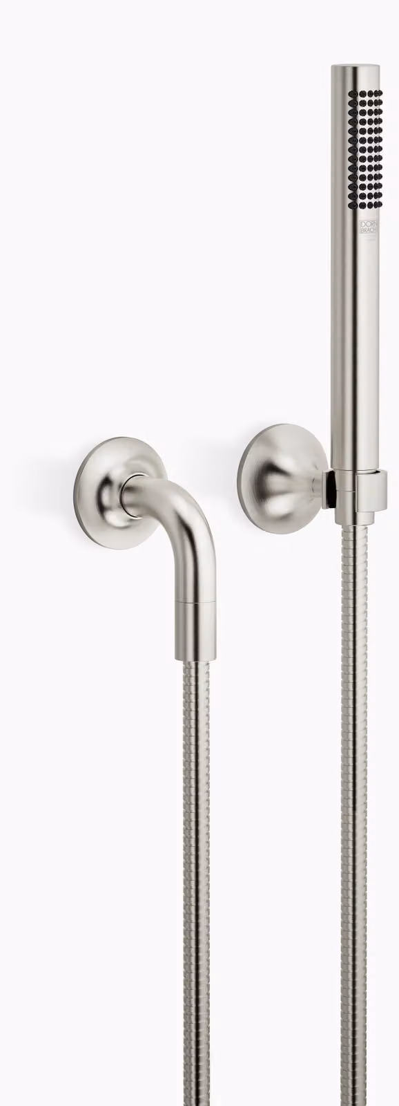 Garniture de douche VAIA Dornbracht avec rosaces individuelles, flowReduce, 27808809-060010, 27808809-060010