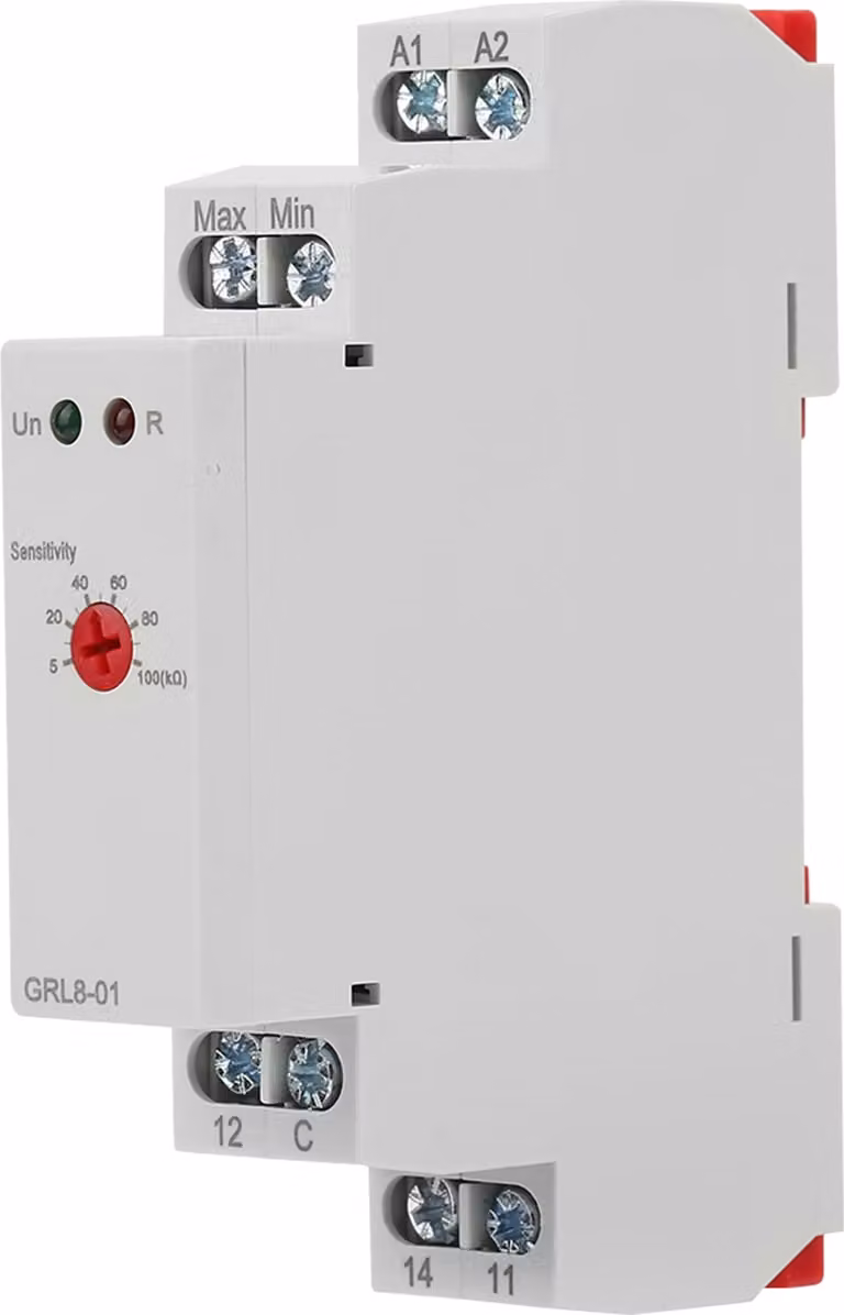 GRL8-01 Relè di controllo del livello del liquido Regolatore di livello dell'acqua 10A AC/DC 24V-240V