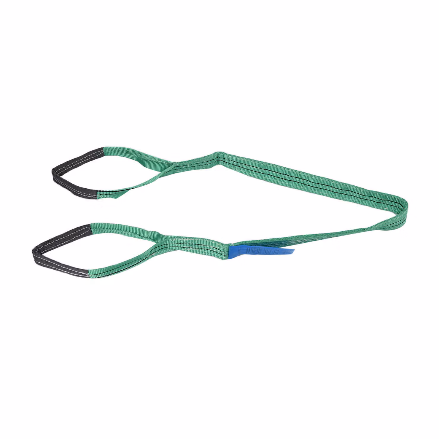 Cinghie di sollevamento, altamente resistenti, portata 2 tonnellate, poliestere ad alta resistenza, tessuto piatto colorato (4 metri (13,12 piedi))