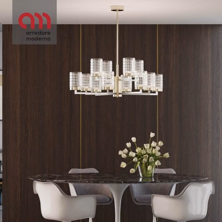 Lampada Quarzo 725 Incanto Italamp a sospensione