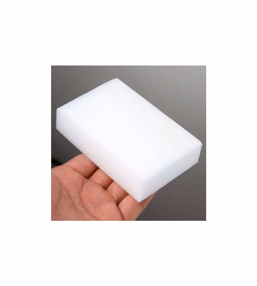 Set 2pz Spugna Bianca 2x6x10cm per Pulizia Multifunzione