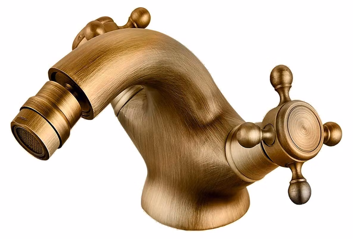 DP bath - Rubinetto per bidet serie Almendro, 1 pezzo, bronzo, GCB002