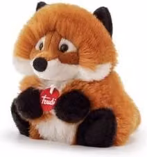 Peluche Fluffy Volpe (15x19x20cm) FLUFFIES Marrone 29046