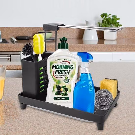 Famanu Gootsteenorganizer Multifunzionale - Nero