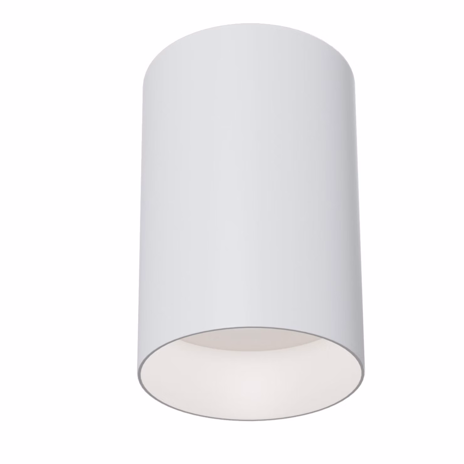 Plafoniera, alluminio, bianco, P 8,5 cm