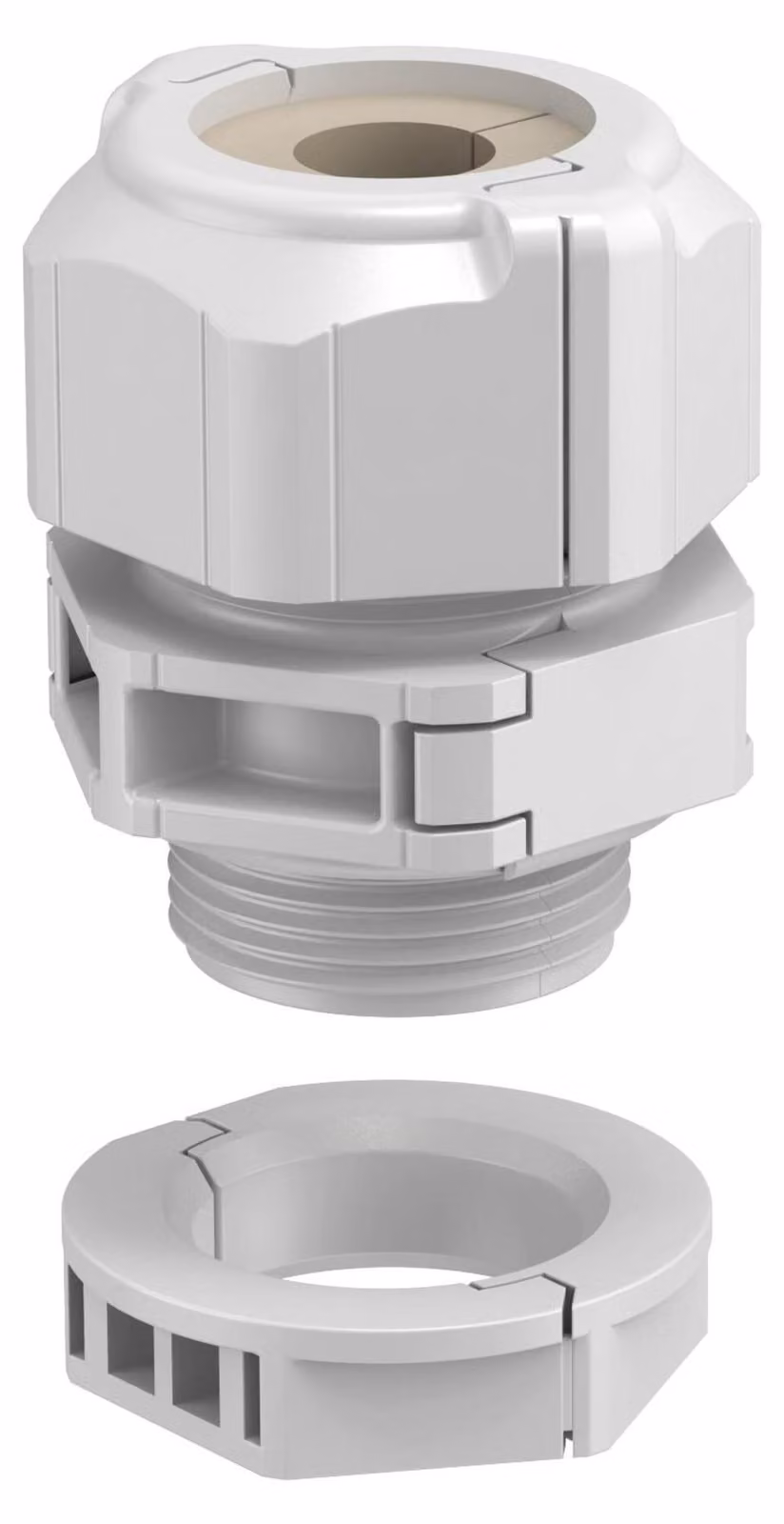 Pressacavo, inserto di tenuta diviso, 1 cavo - Pressacavo / connettore centrale M20 V...