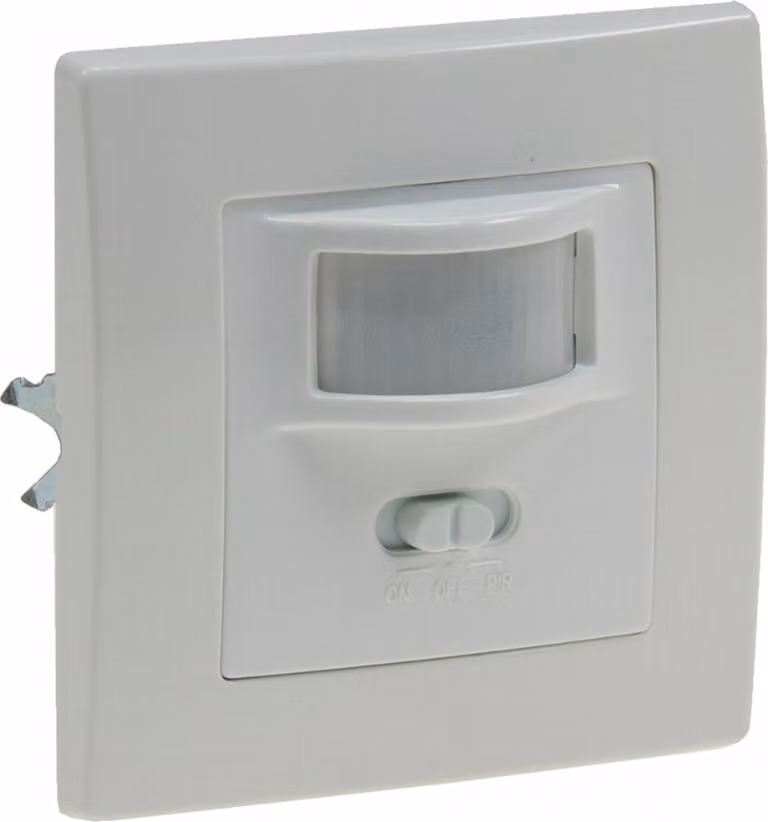 Rilevatore di movimento PIR da incasso ChiliTec adatto a 160° LED, tecnologia a 2 fili, bianco